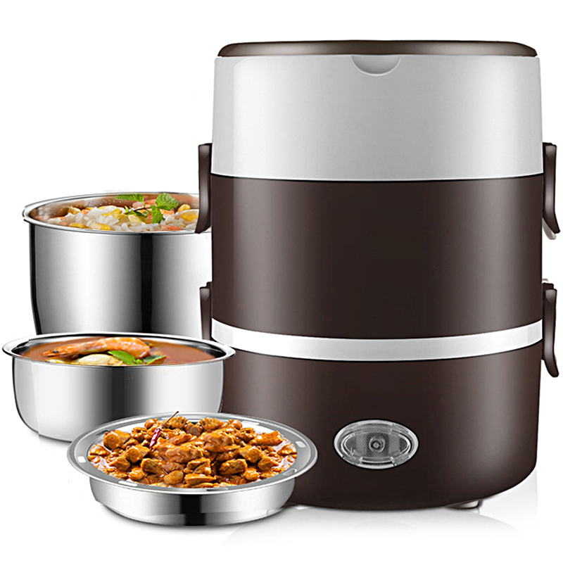 Baby Food Warmer Portable - 220V Home School Electric Heating Lunch