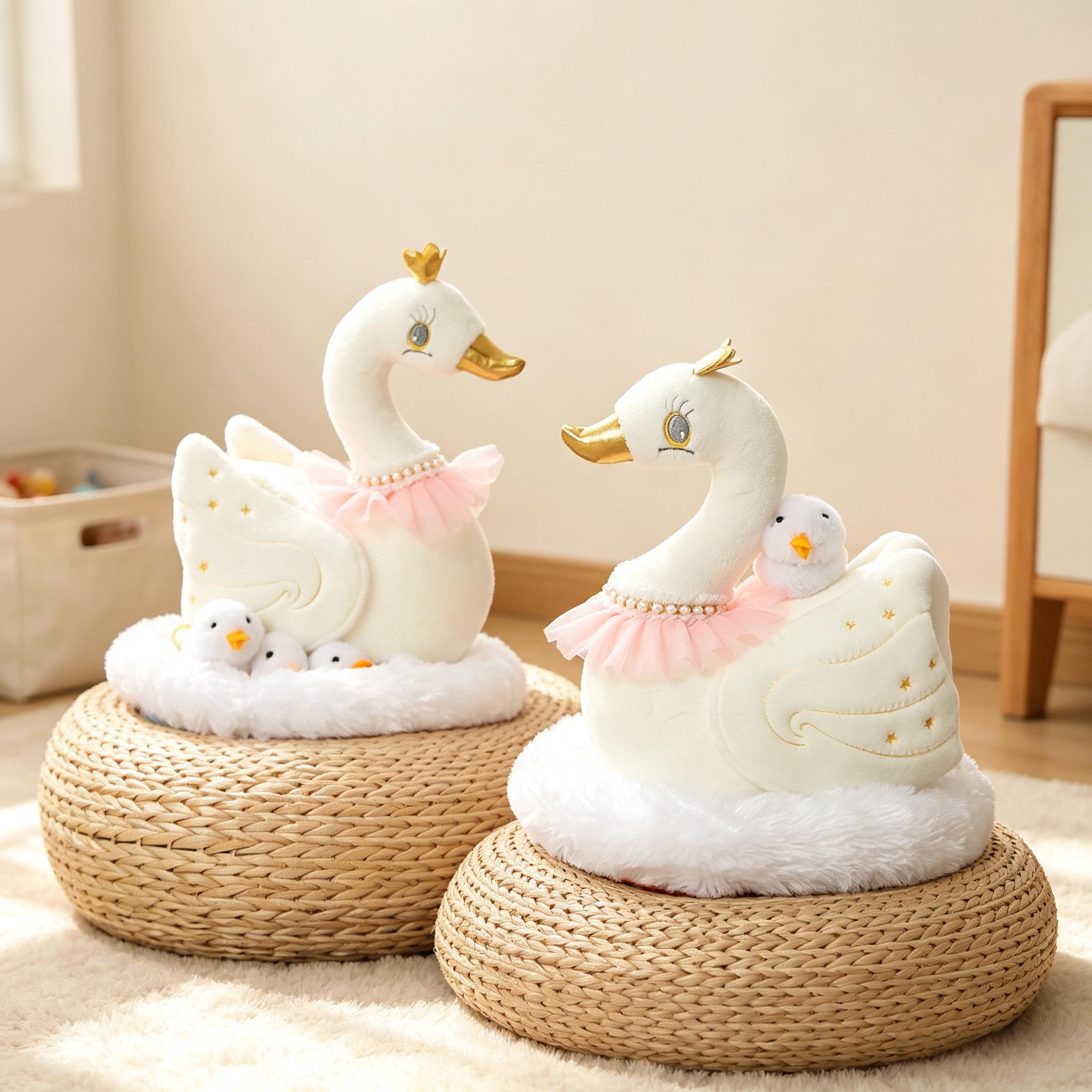 Kawaii Simulated Swan Family P - Baby Food Nestum review and price