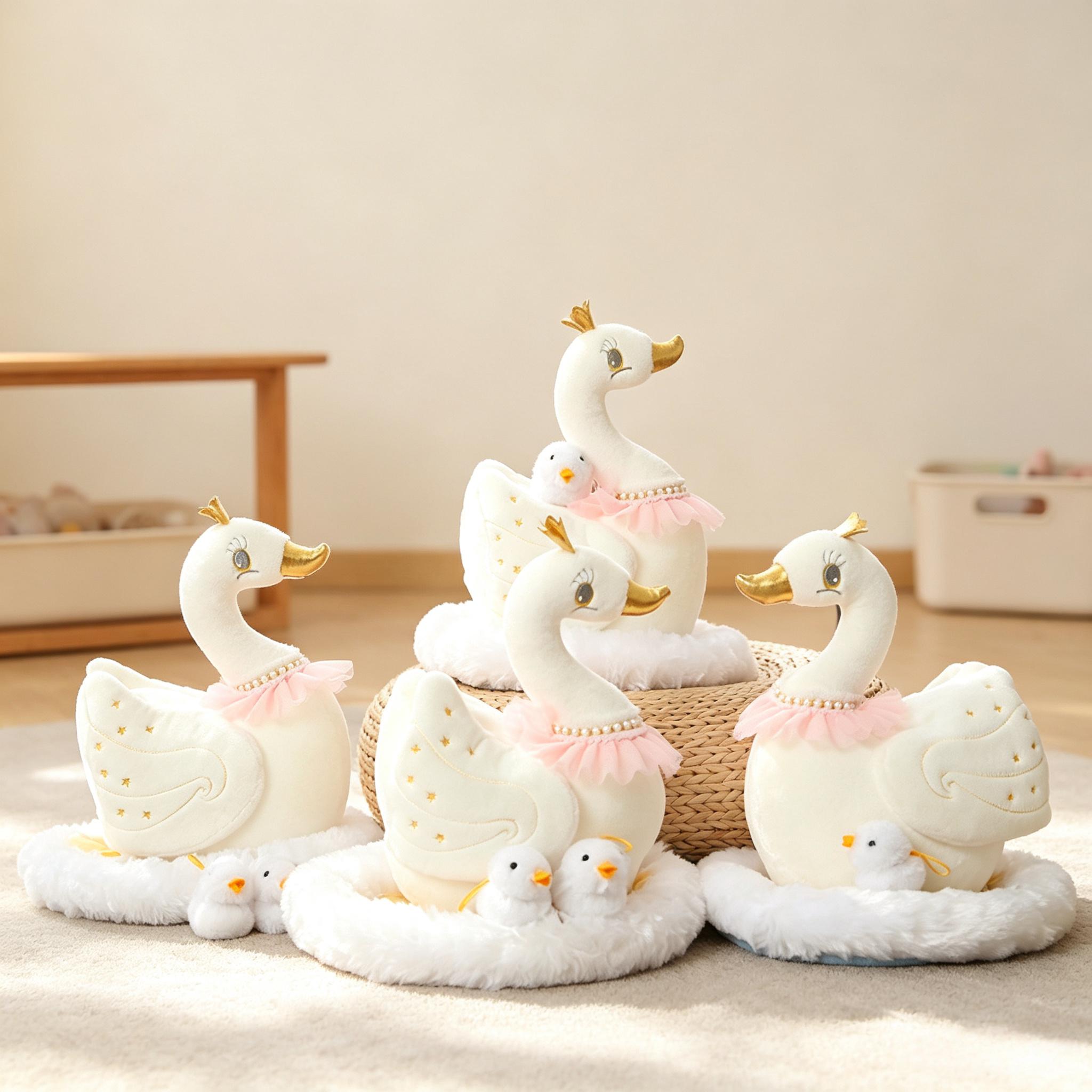 Kawaii Simulated Swan Family P - Baby Food Nestum review and price