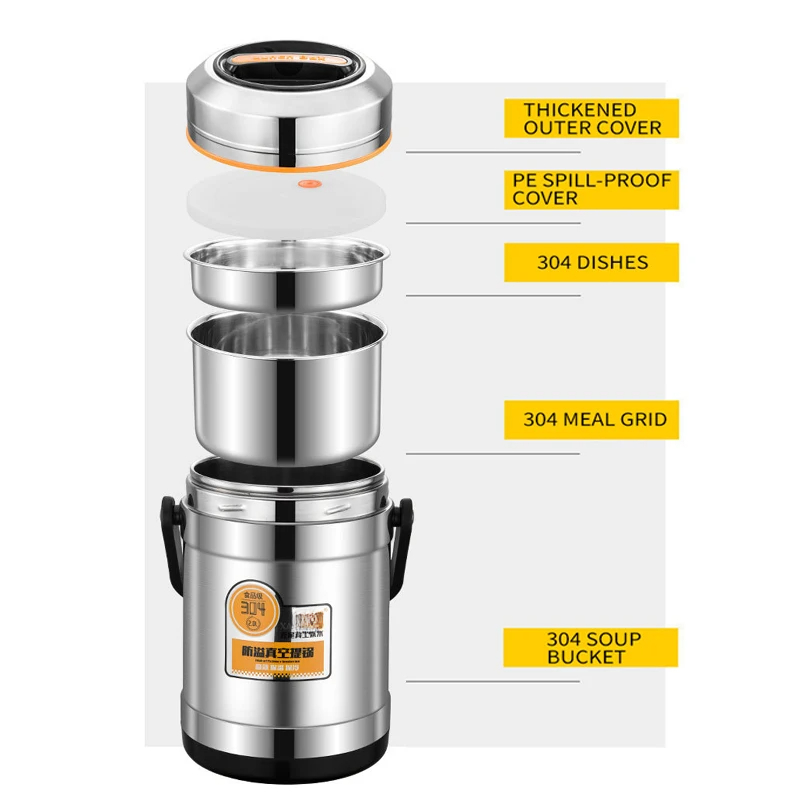 Stainless Steel Vacuum Thermal - Baby Food Warmer Portable review and price
