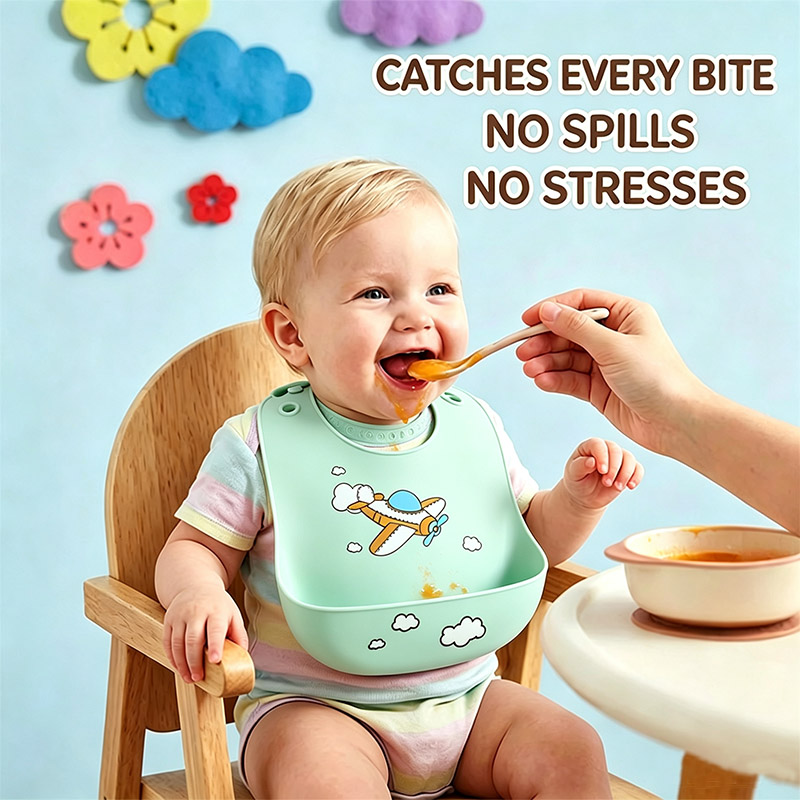 Silicone Baby Feeding Bib Wate - Feeding Baby Food review and price