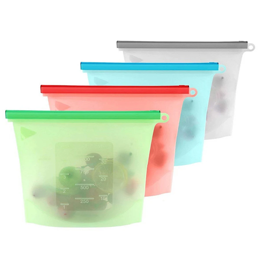 1000ml Reusable Silicone Food  - Food Pouch Reusable review and price