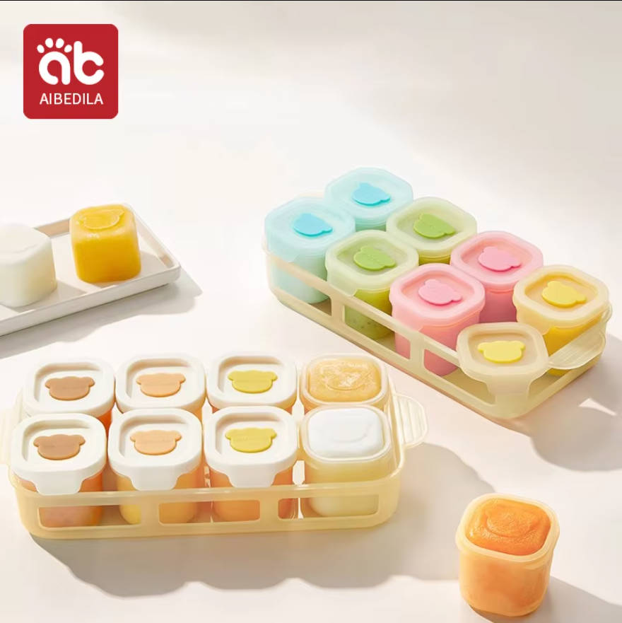 AIBEDILA Baby Silicone Food Fr - Baby Food Freezer Tray review and price