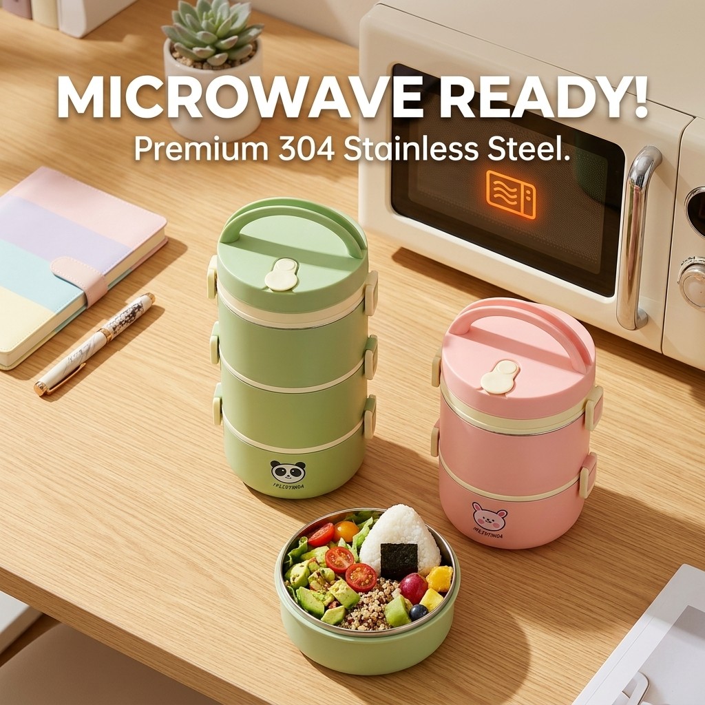 304 Stainless Steel Thermal Lu - Baby Food Warmer Portable review and price