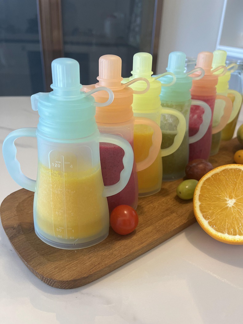 New Reusable Silicone Breast M - Food Pouch Reusable review and price