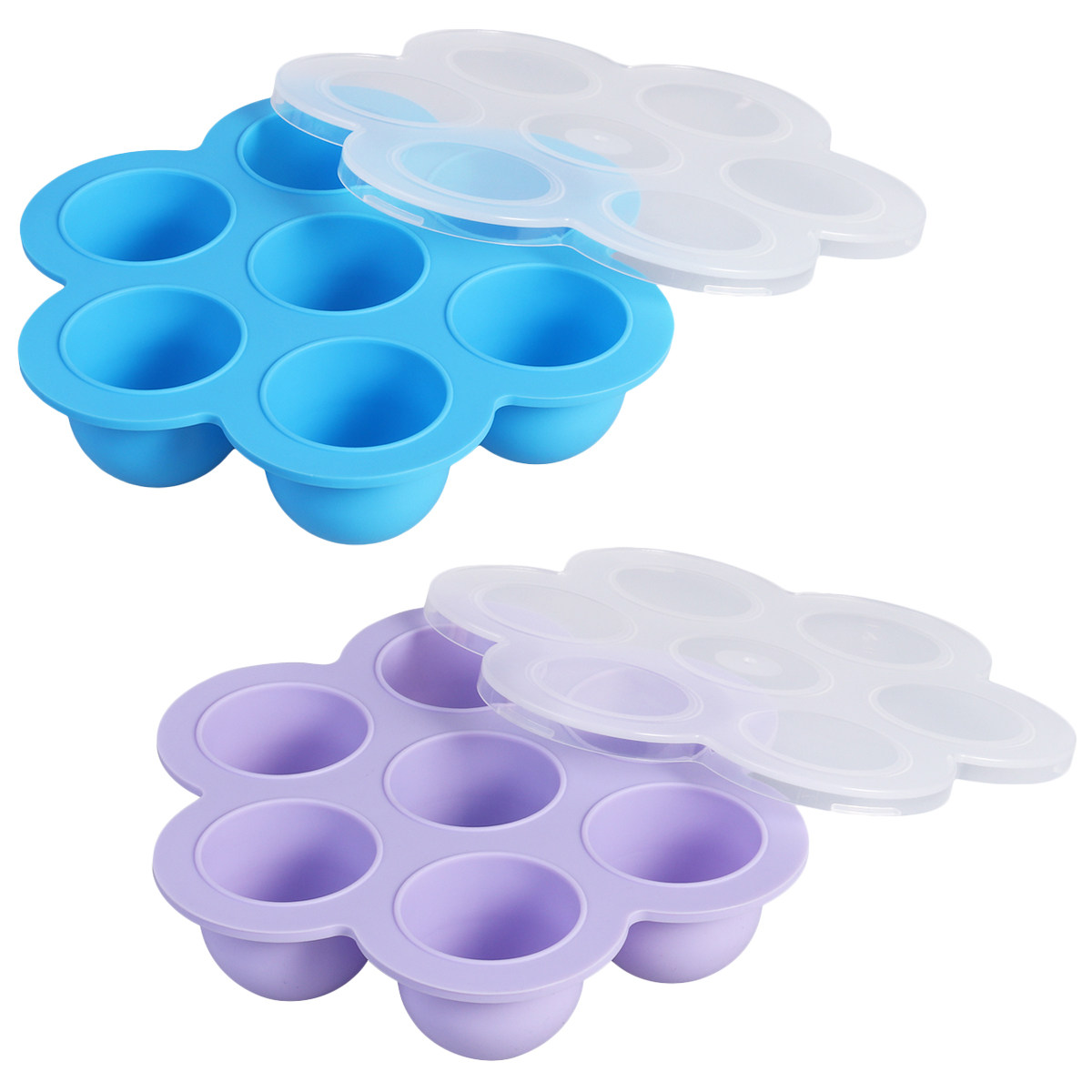 2Pcs Baby Food Storage Contain - Baby Food Freezer Tray review and price
